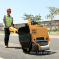 500kg Walk Behind Single Wheel Compactor Road Roller With Electromagnetic Clutch